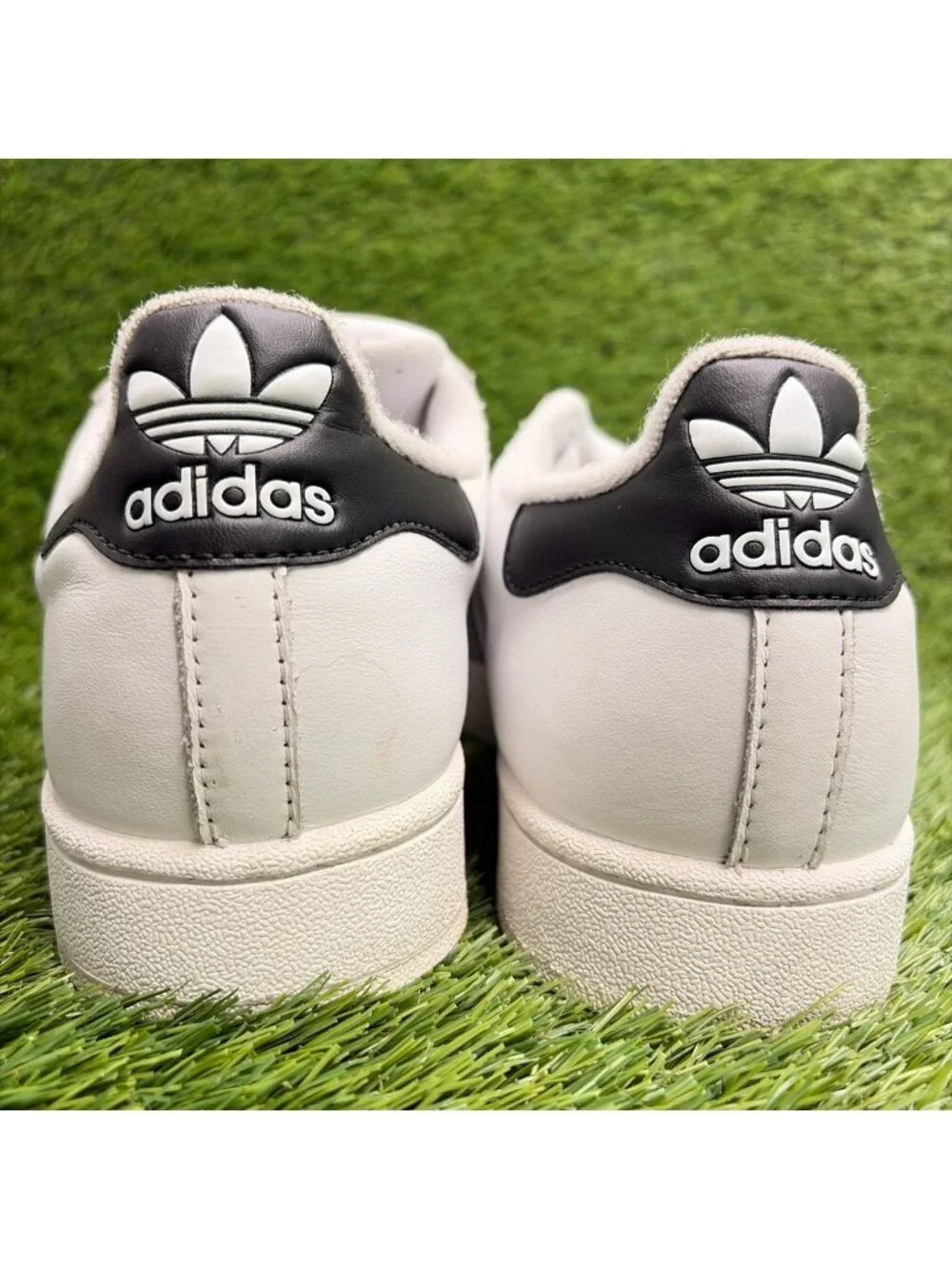 Adidas Superstar II Mens Size 8 White Black Athletic Lifestyle Shoes Sneakers
